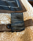 W6-0049 Giubbino Montone Suede Moro Man