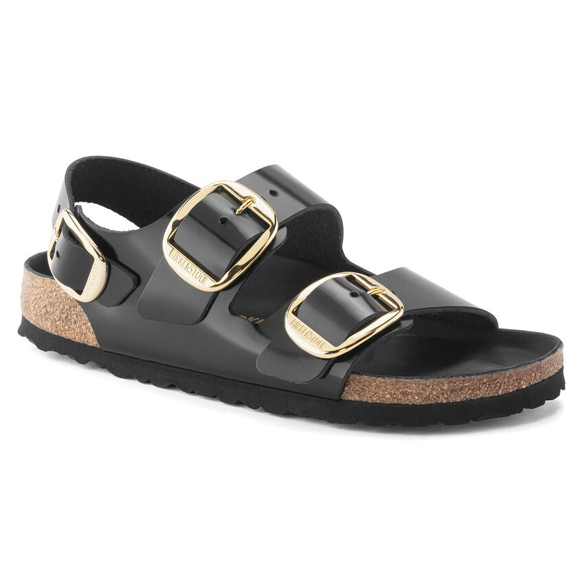 1024211 Milano Big Buckle Shine Black Woman