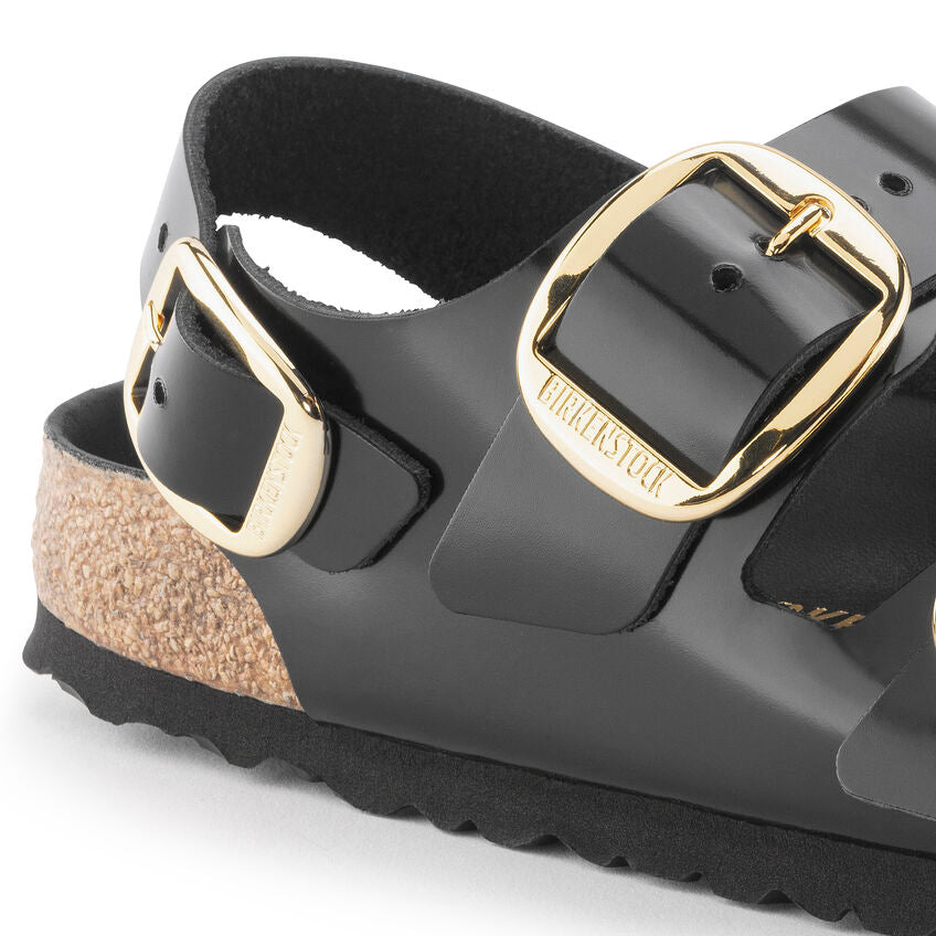 1024211 Milano Big Buckle Shine Black Woman