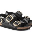 1024211 Milano Big Buckle Shine Black Woman