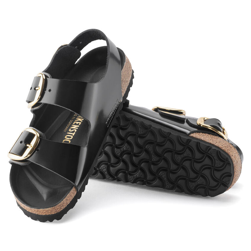 1024211 Milano Big Buckle Shine Black Woman