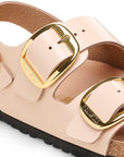 1026484 Milano Big Buckle Shine New Beige Woman