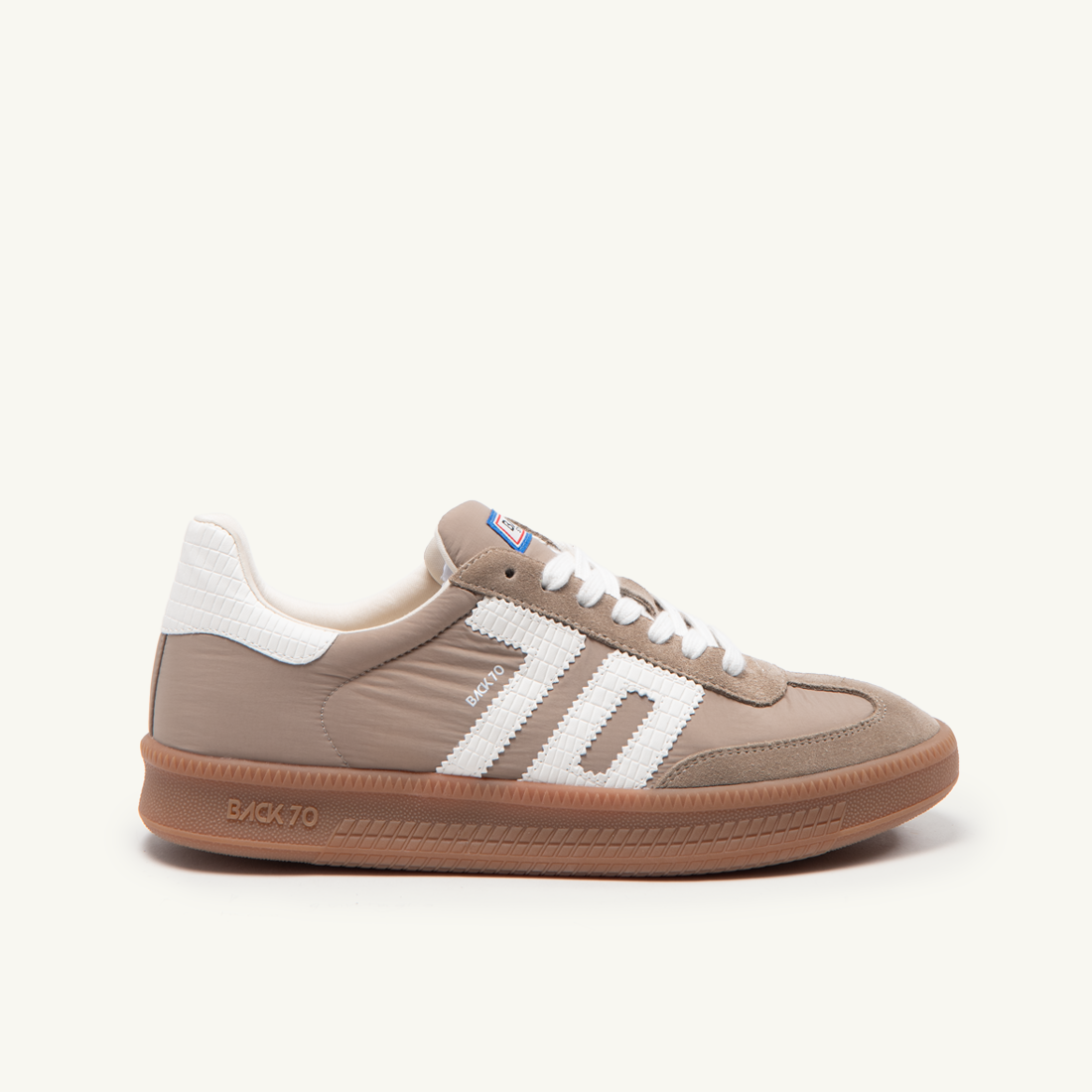 US6-DOUBLE Nylon 103 Taupe Man