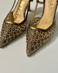 S6-3047 Slingback Borchiette Bronzo