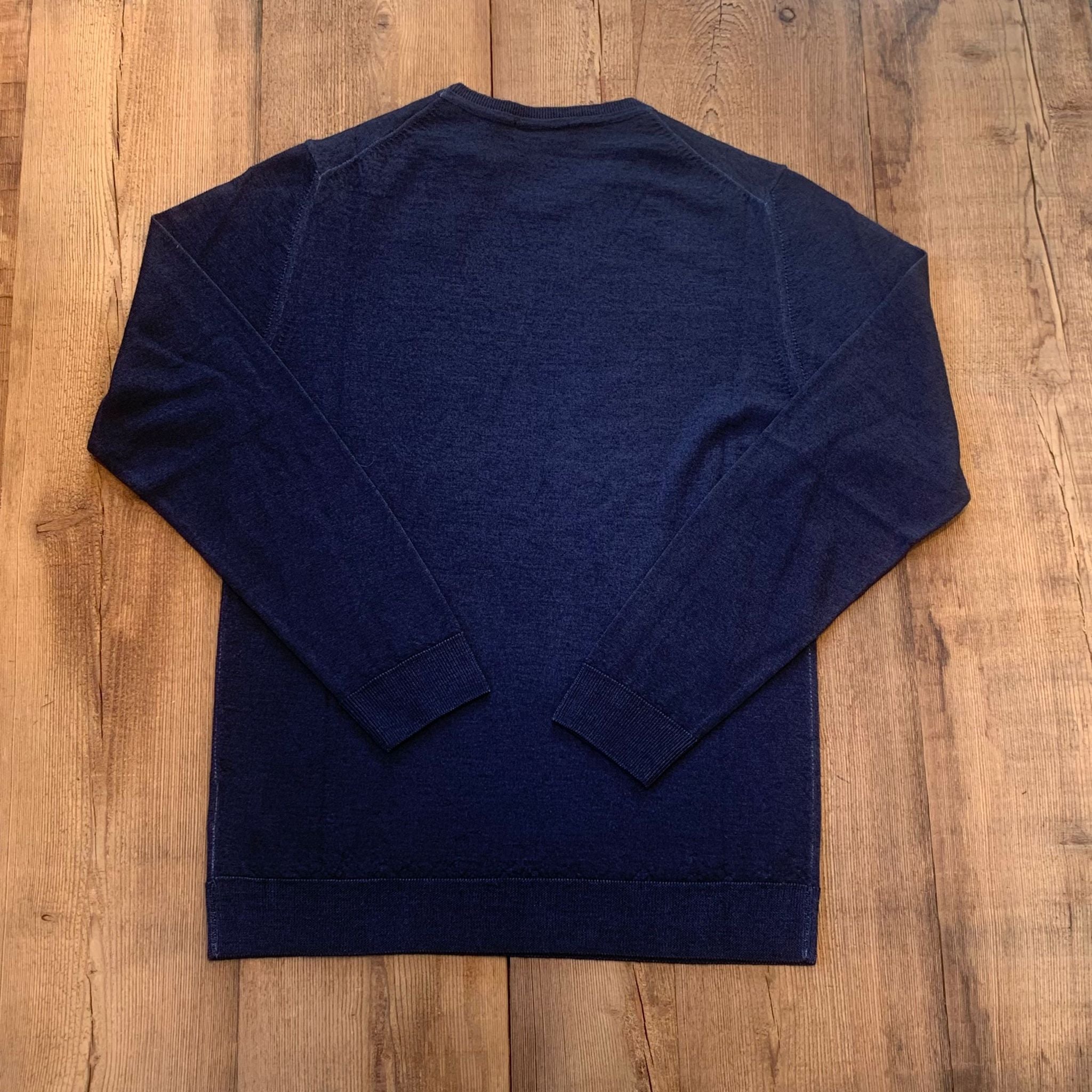 W5-0002 Maglia Lana Girocollo Notte24 Man