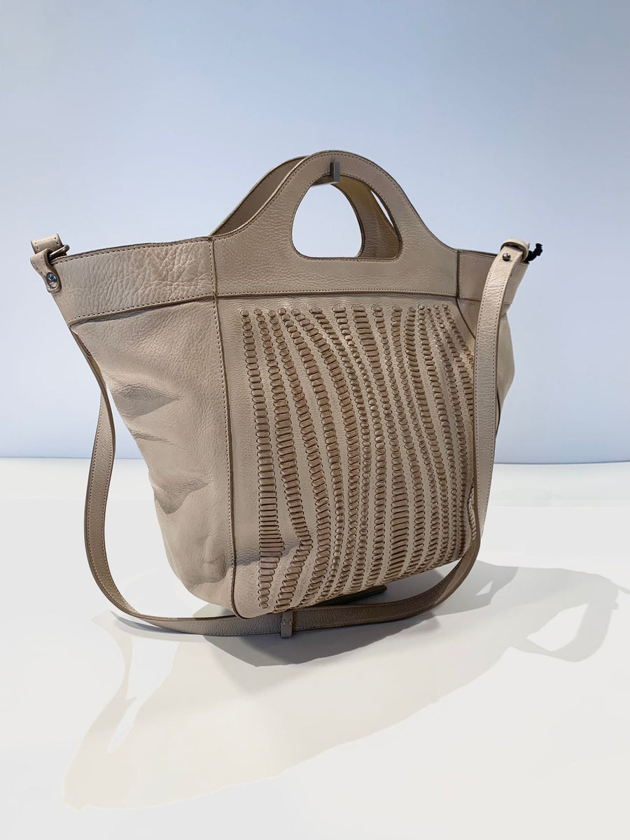 S4-6004 Borsa Intrecciata Sand