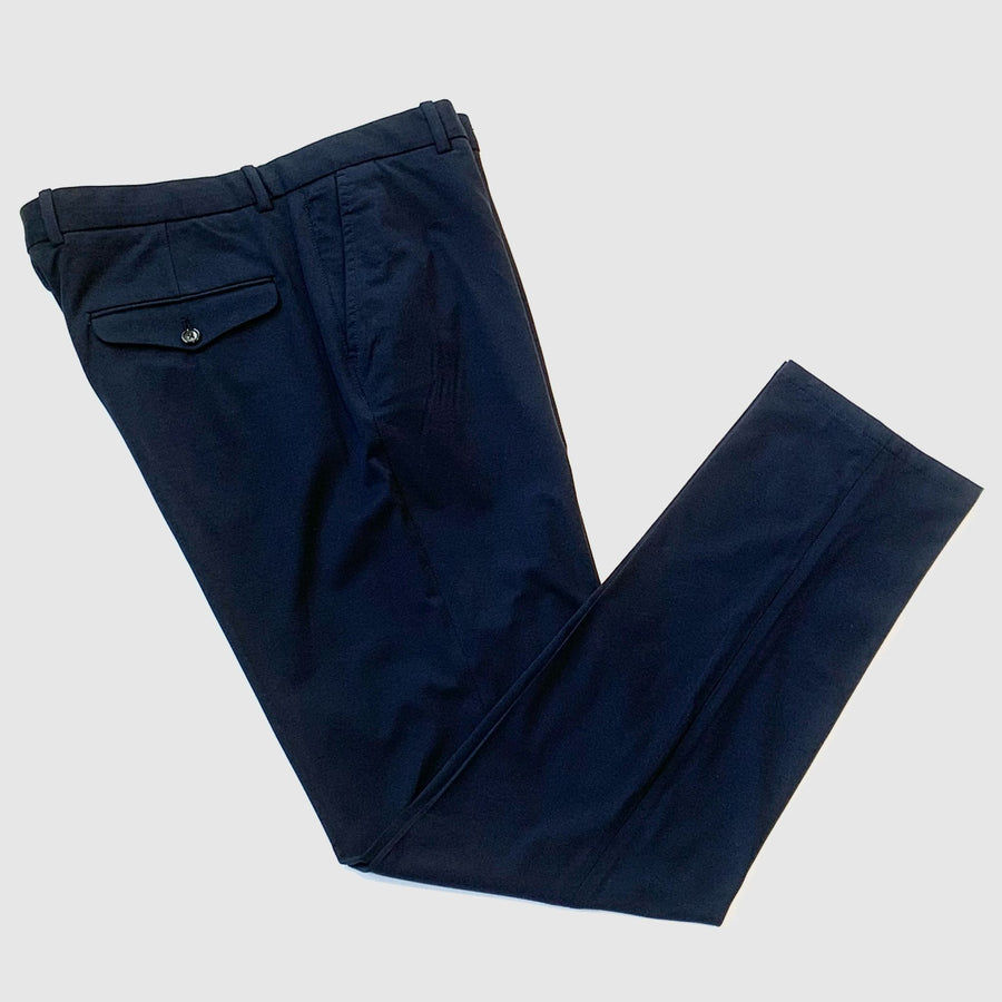 SU4-4243 Pantalone Chino Jersey Navy Man