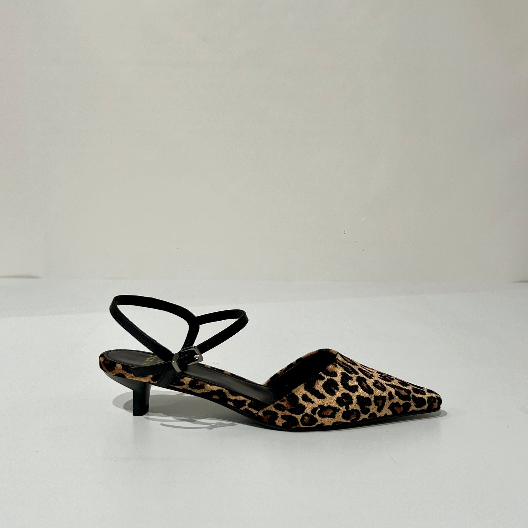 W5-2680 Slingback Velluto Leopard