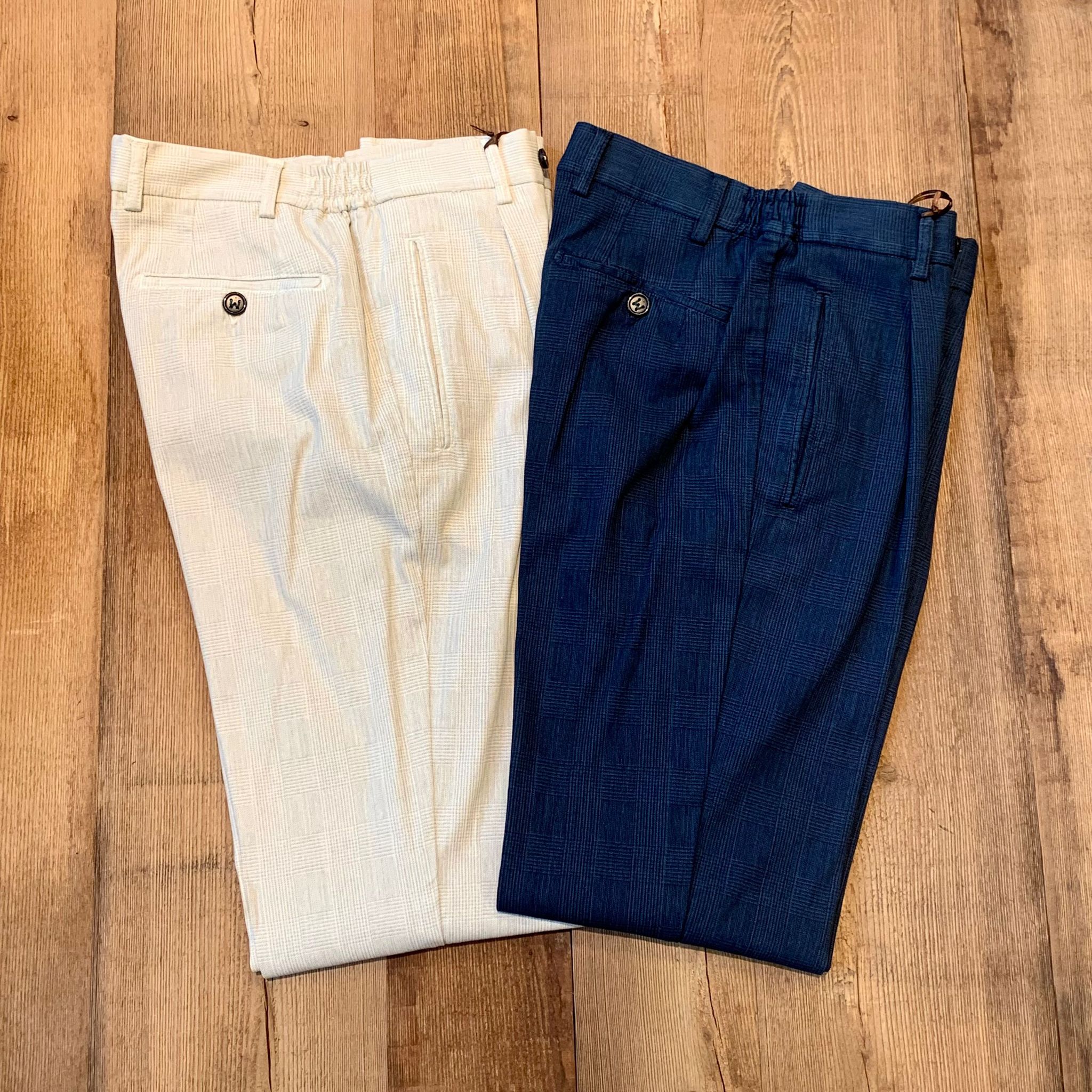 S3-AL0120X Retro-Elax GD Pantalone Cotone Latte