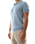S5-HENRY Polo Celeste Man