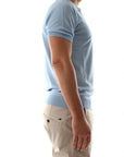S5-HENRY Polo Celeste Man