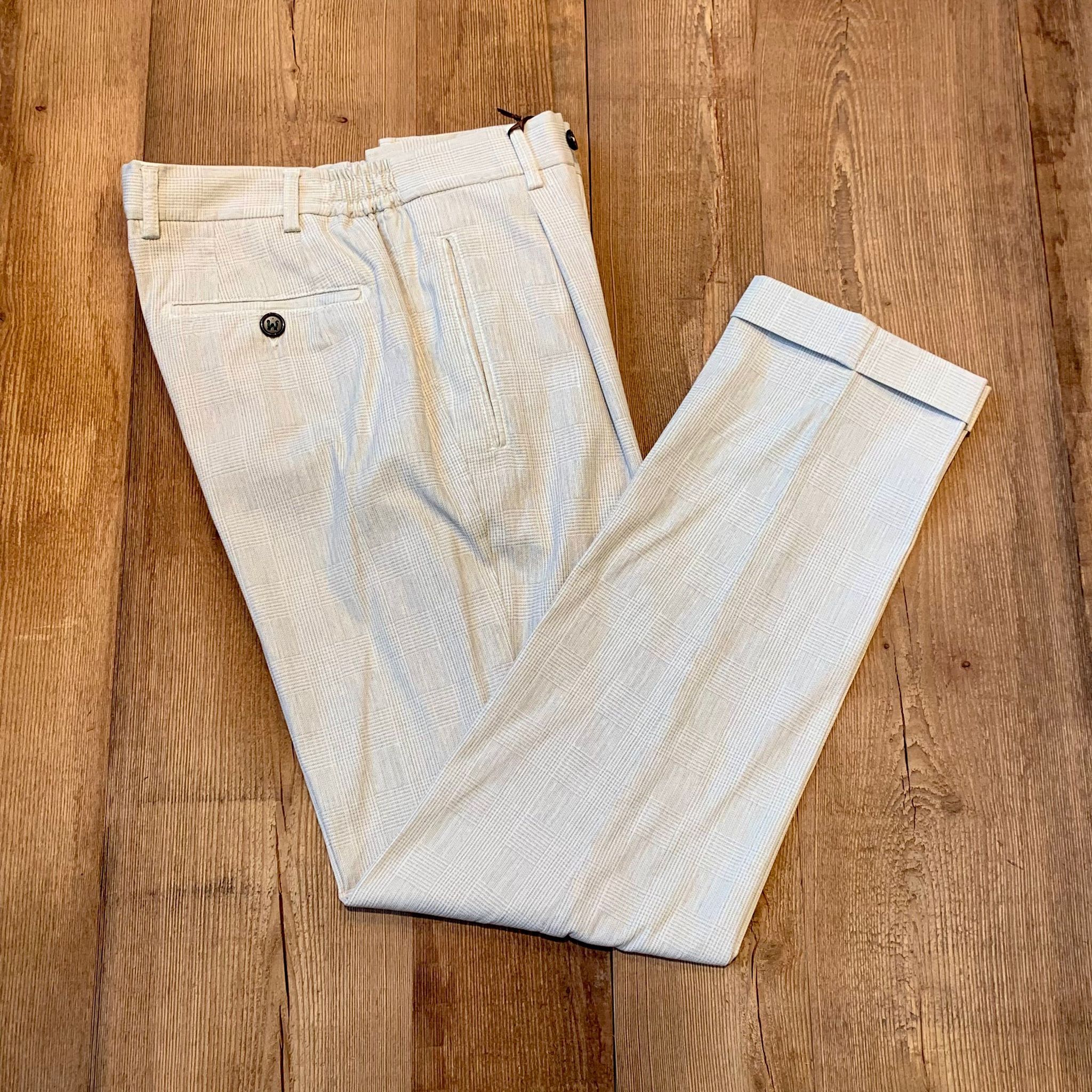 S3-AL0120X Retro-Elax GD Pantalone Cotone Latte