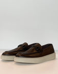 S4-209 Mocassino Fibbia Brandy Man