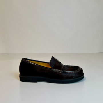 W5-9711 Mocassino Cavallino Pony Caffe