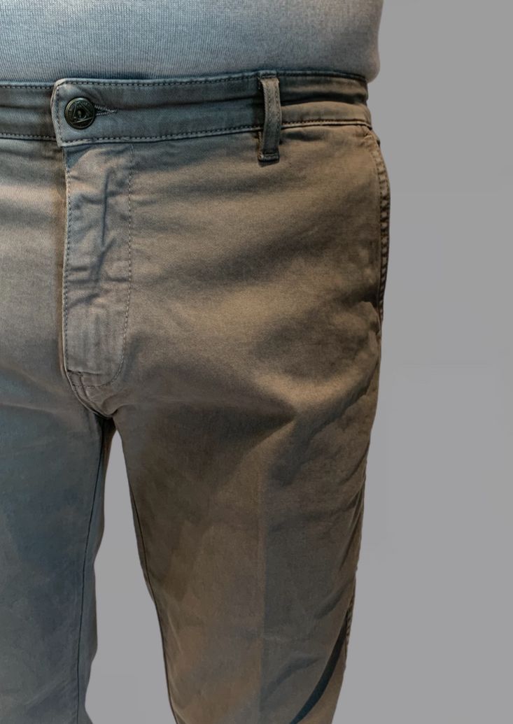 UW4- Pantalone Chino Smart Read Flannel Man