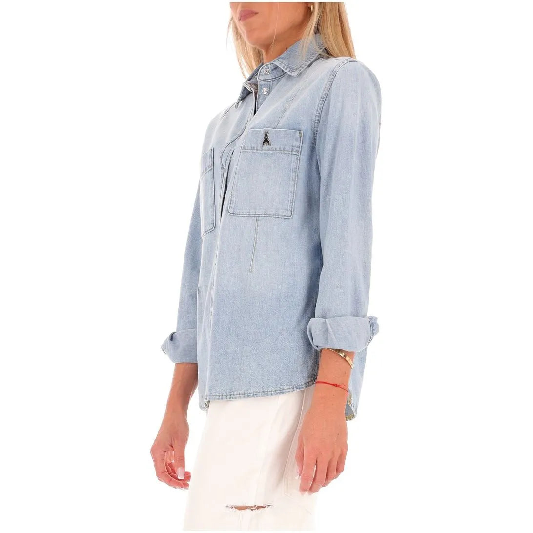 S5-8C0771 Camicia in Denim Light Blue Wash