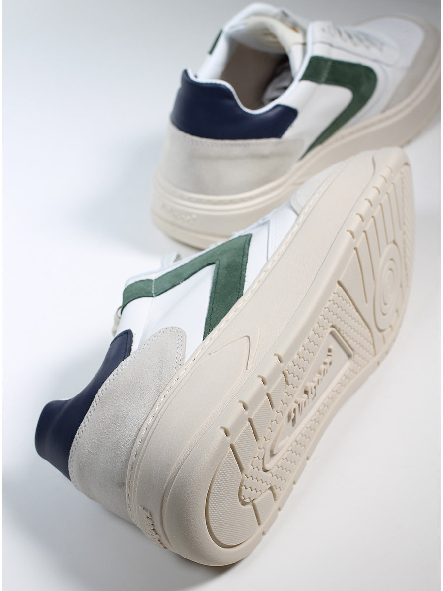 UW5-2870 HYPE Sneakers Leather Suede Ionio/Basilico Man