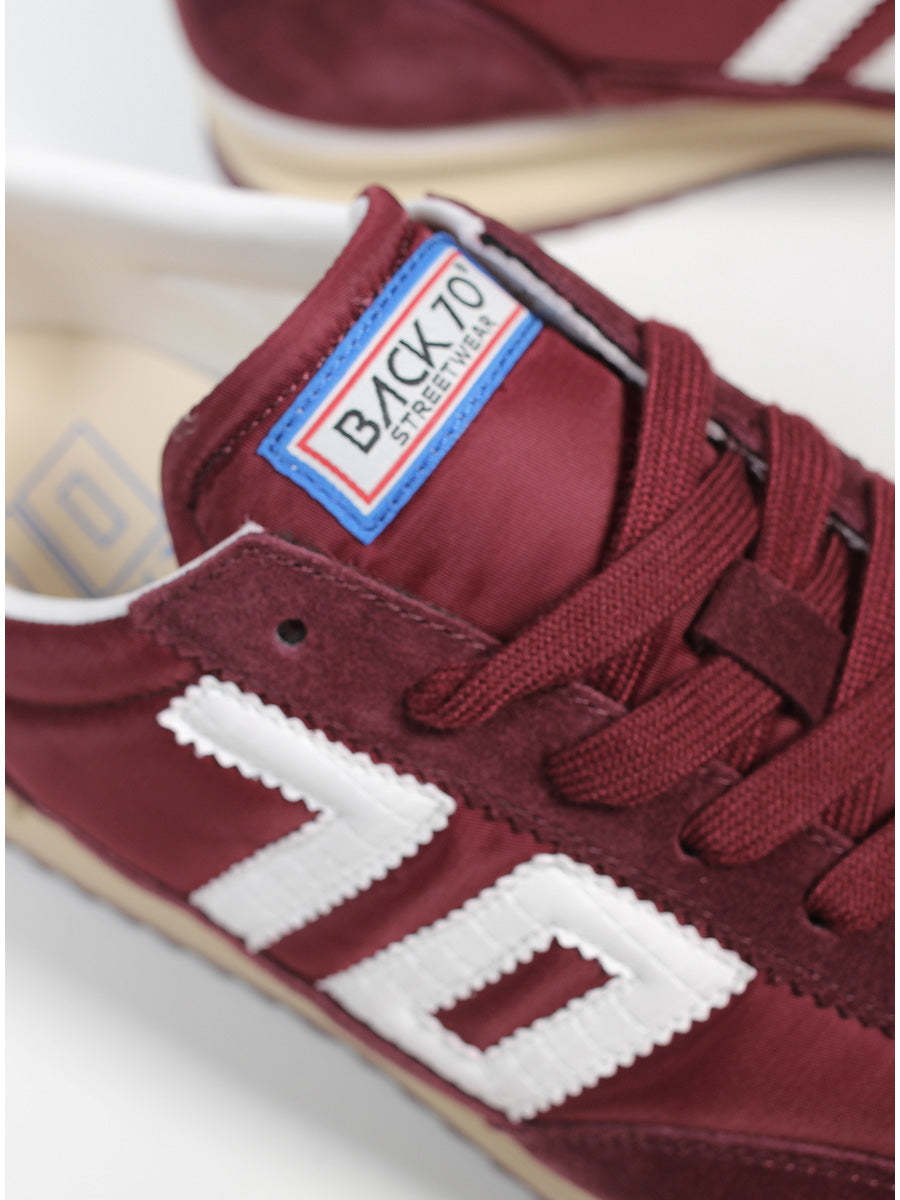 UW5-JOGGER Sneakers Nylon Sponge Wine Man