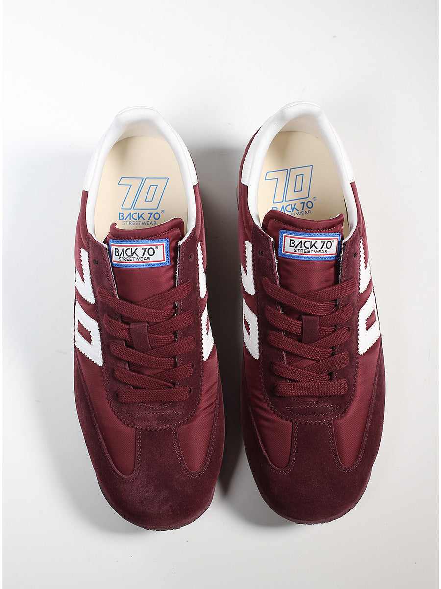 UW5-JOGGER Sneakers Nylon Sponge Wine Man