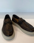 S4-209 Mocassino Fibbia Brandy Man