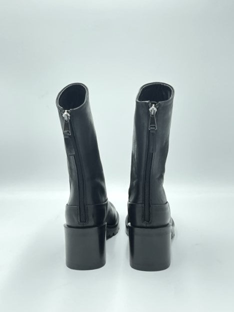 W3-5473 Tronchetto Tacco Nero