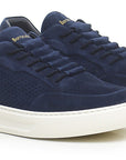 US6-3612 PHOENIX Sneakers Suede Blu Pilota Man