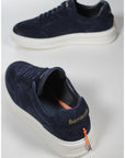 US6-3612 PHOENIX Sneakers Suede Blu Pilota Man
