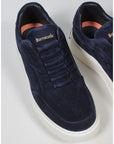 US6-3612 PHOENIX Sneakers Suede Blu Pilota Man