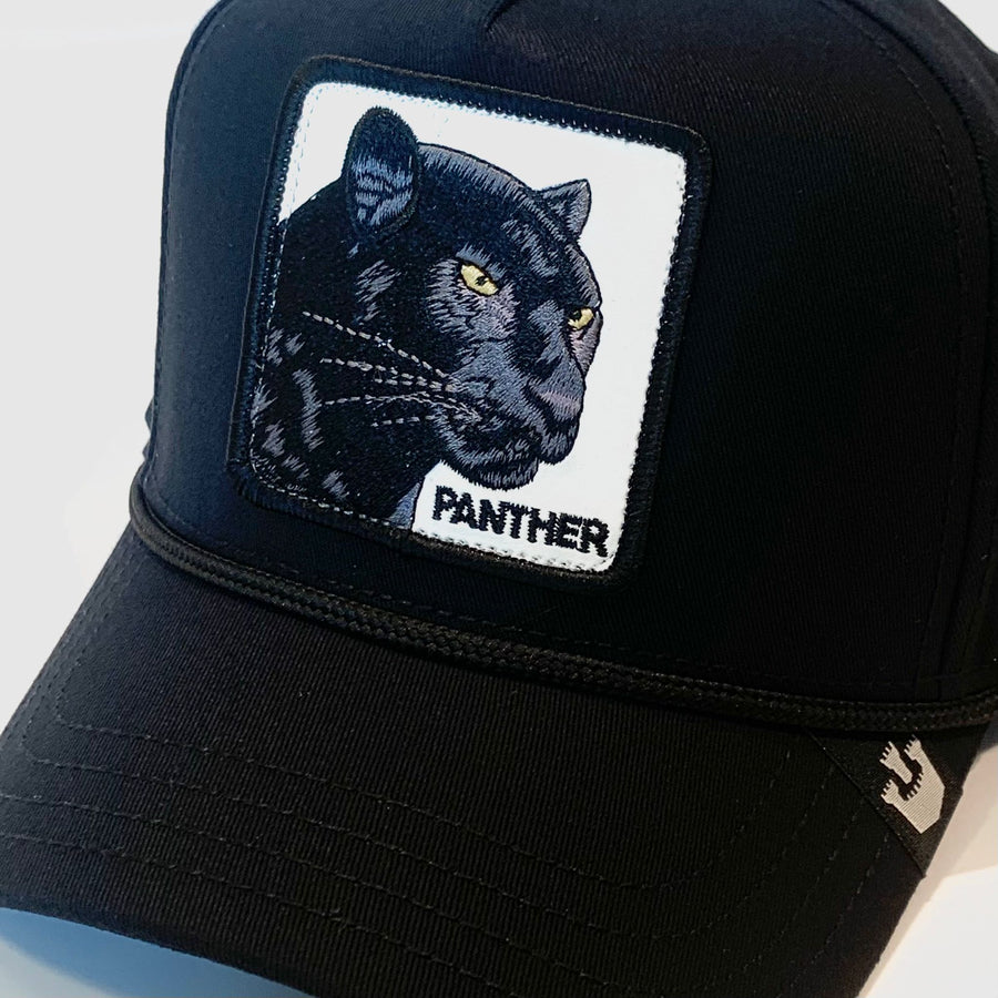 Cappello Canvas The Panther Black