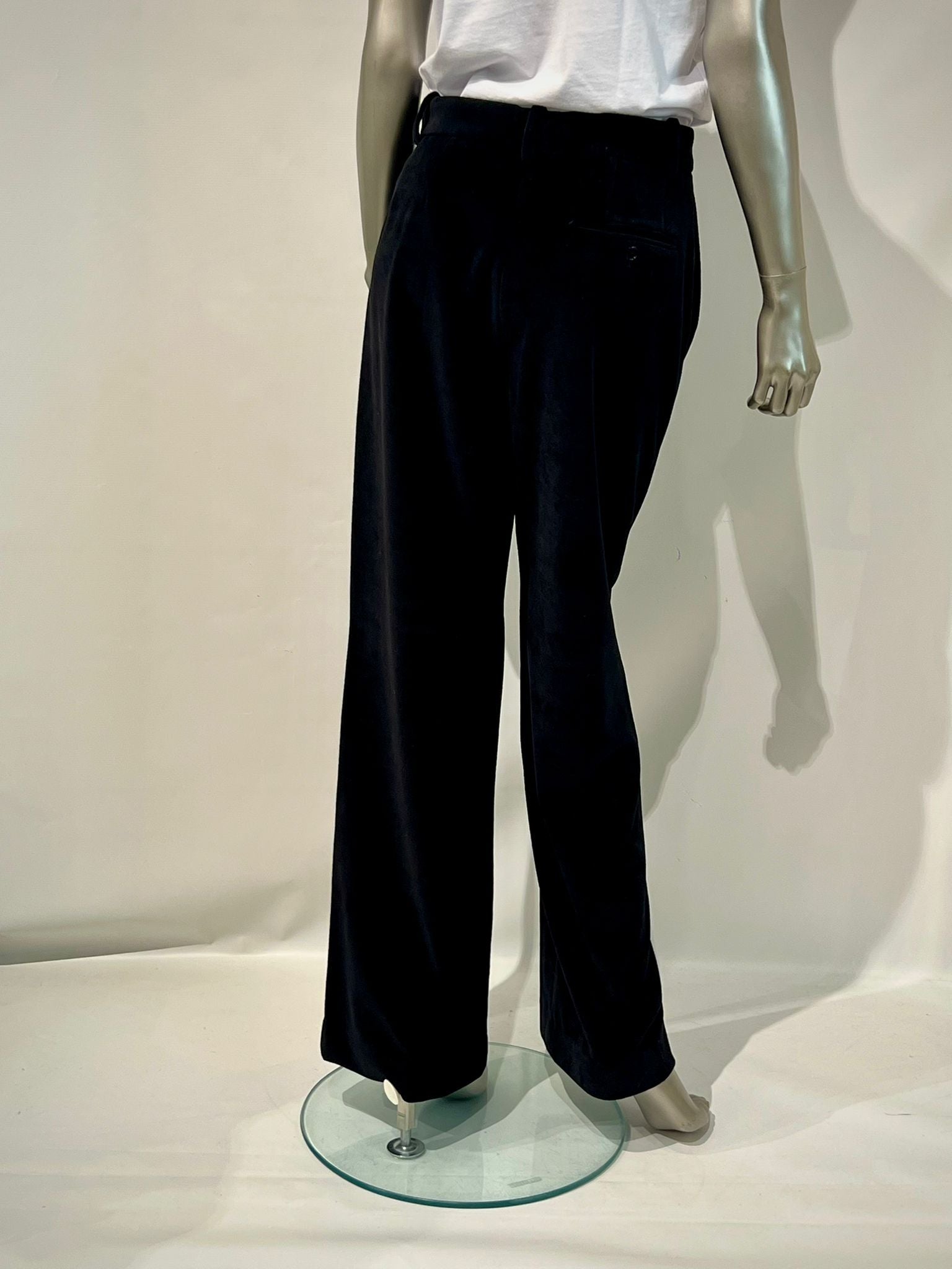 WD4-FD3180 Pantalone Masculine Velour Nero