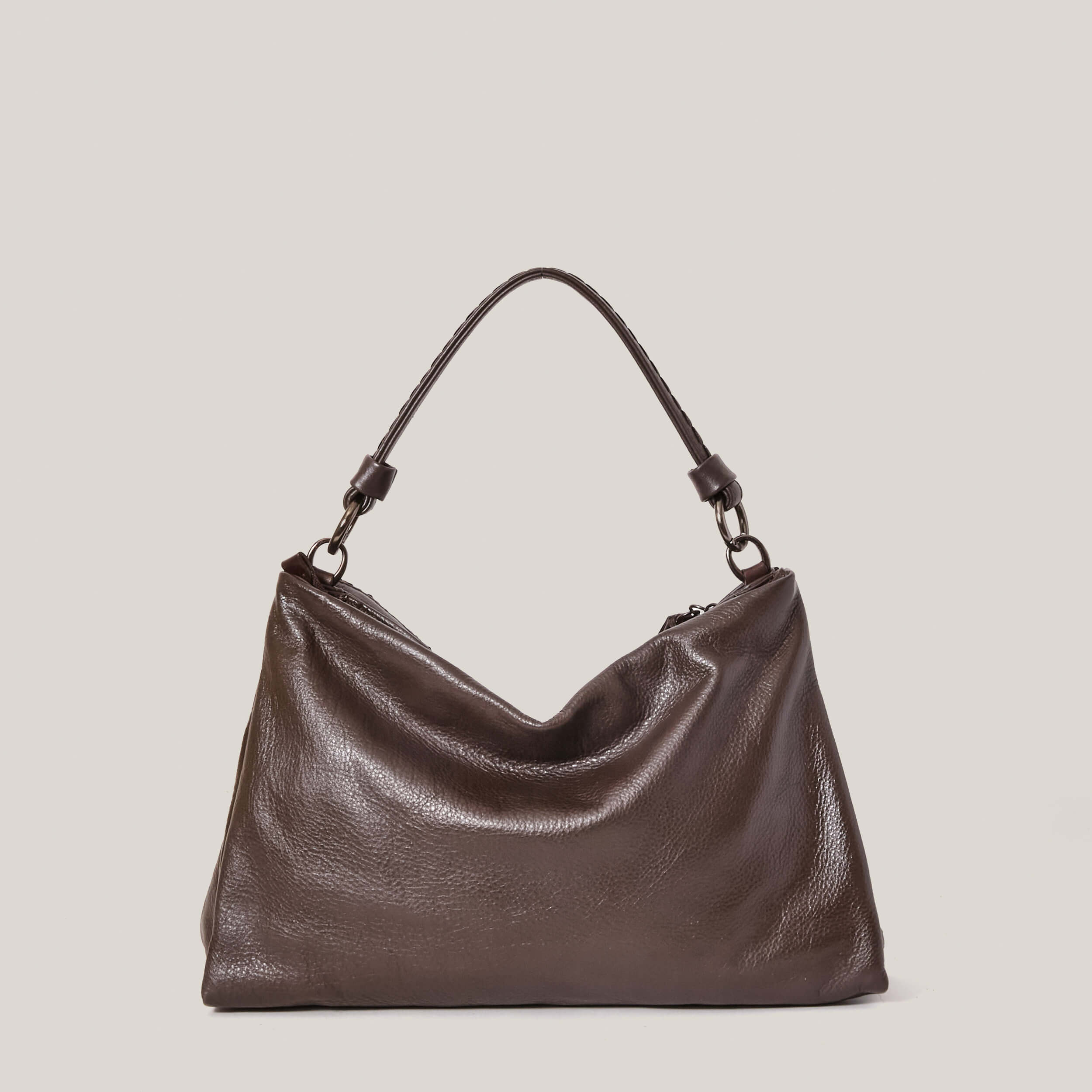 W6-897 AMELIE Borsa Intrecciata Soul Cioccolato