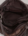 W6-897 AMELIE Borsa Intrecciata Soul Cioccolato