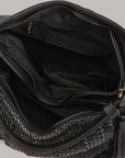 W6-897 AMELIE Borsa Intrecciata Soul Nero