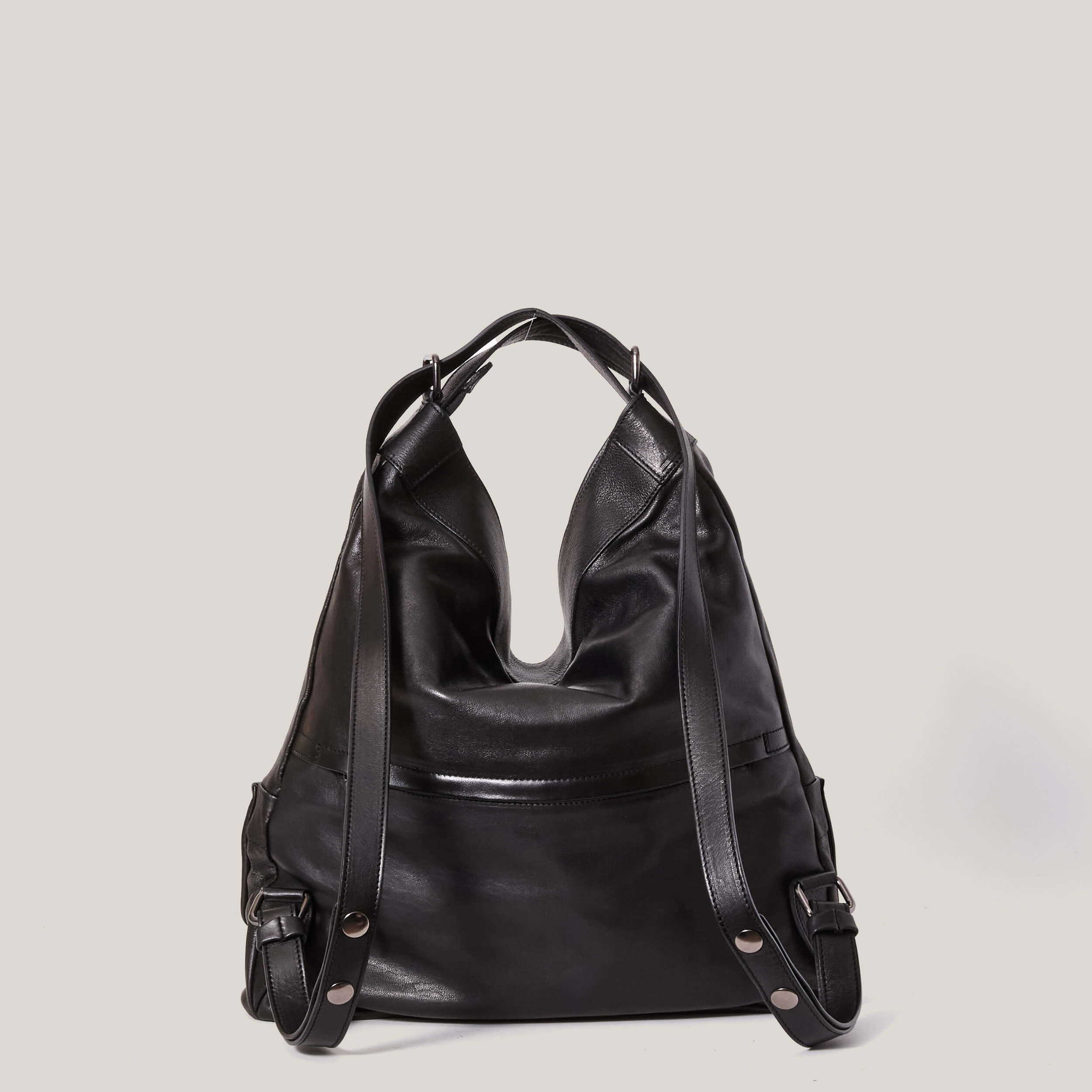 W6-850 SVEVA Zaino Nappa Nero