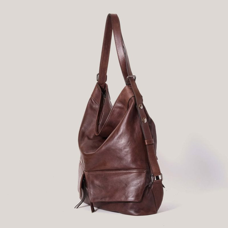 W6-850 SVEVA Zaino Nappa Terra Bruciata