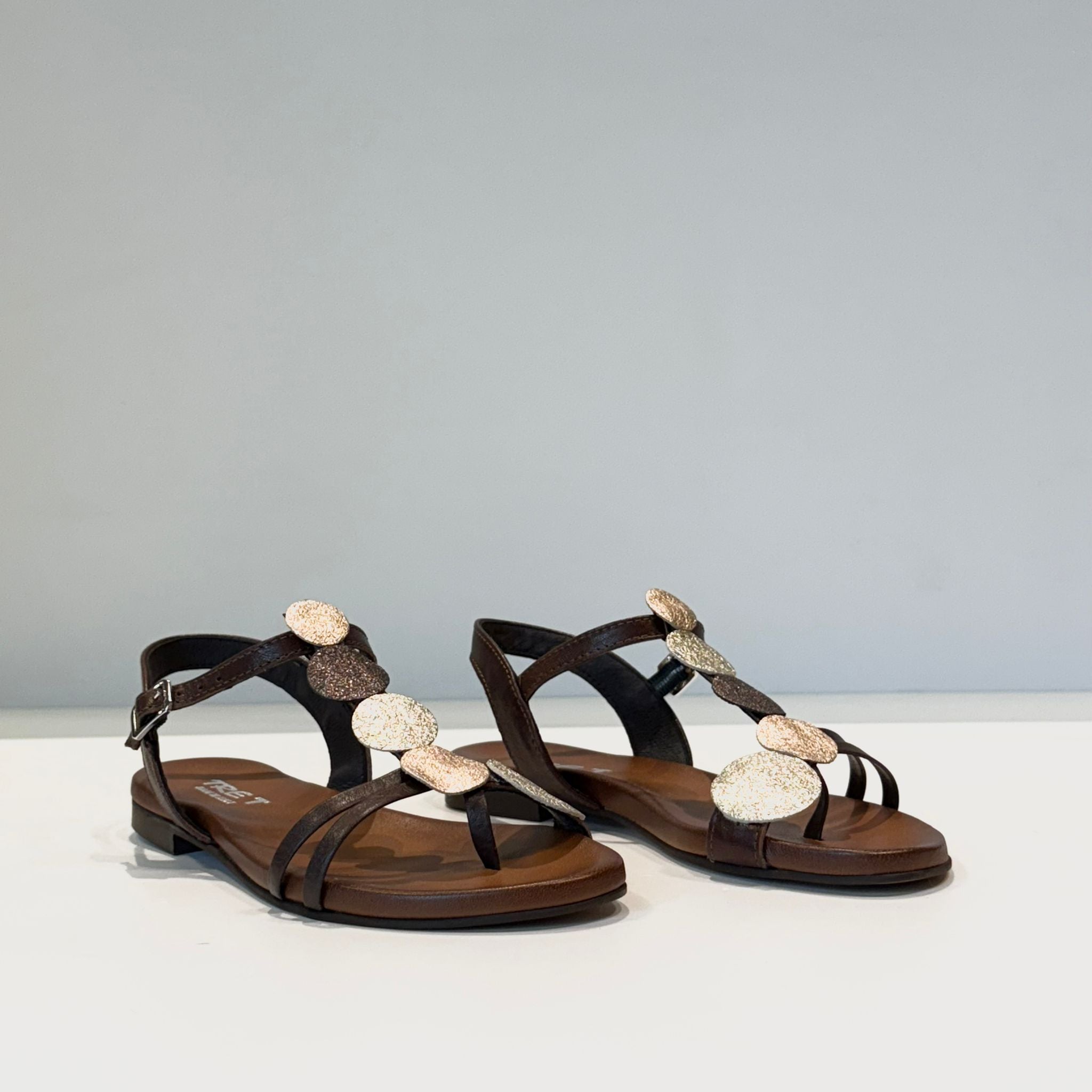 S5-1822 Infradito Medaglione Testa di Moro