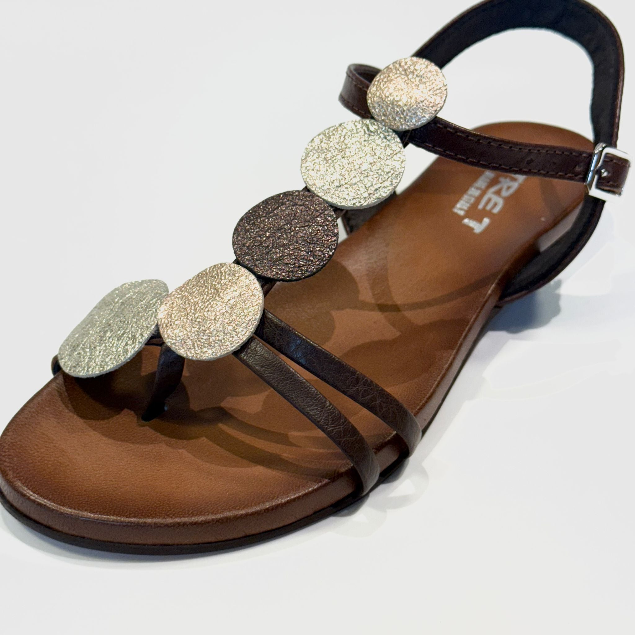 S5-1822 Infradito Medaglione Testa di Moro