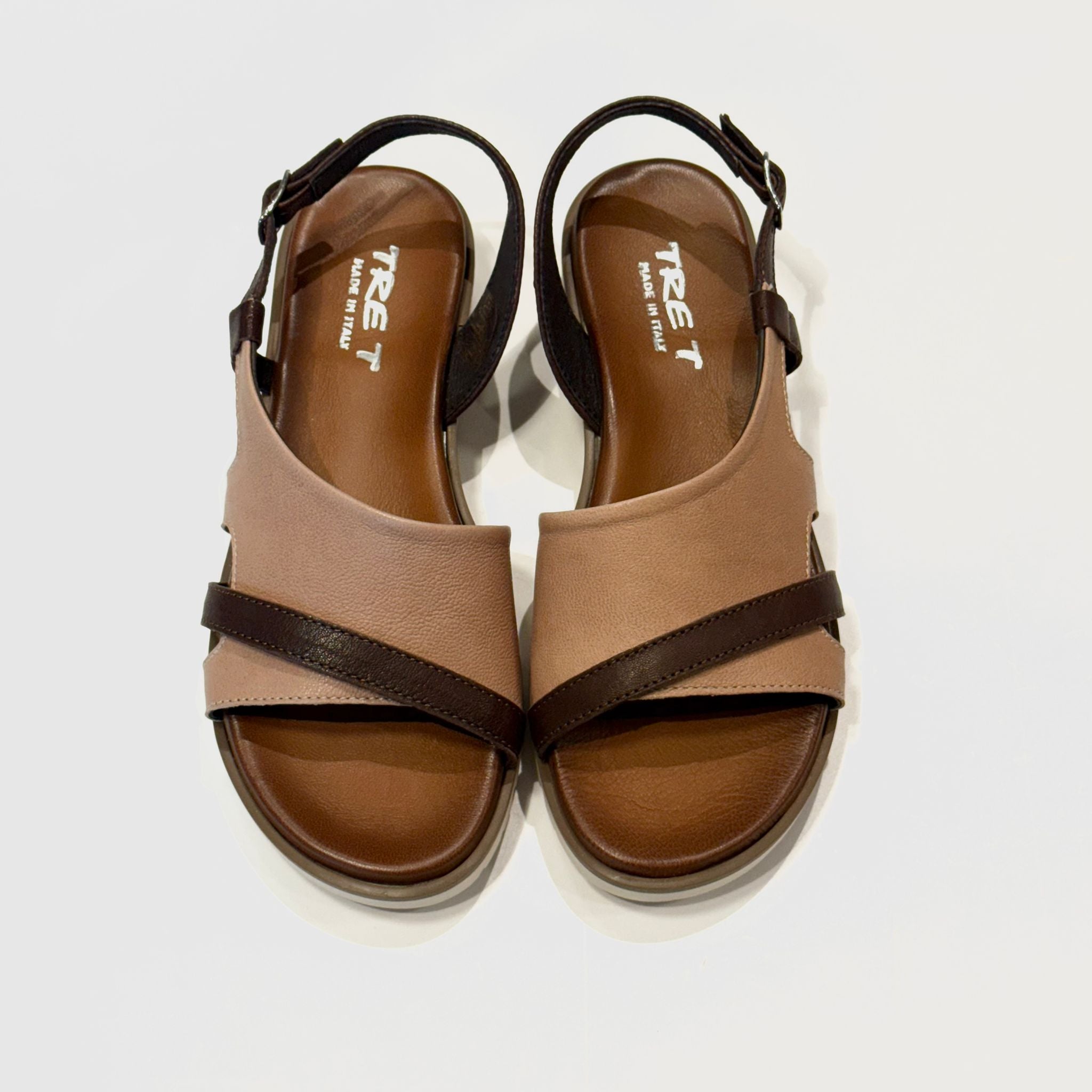 S5-1854 Sandalo Zeppa Koala Testa di Moro