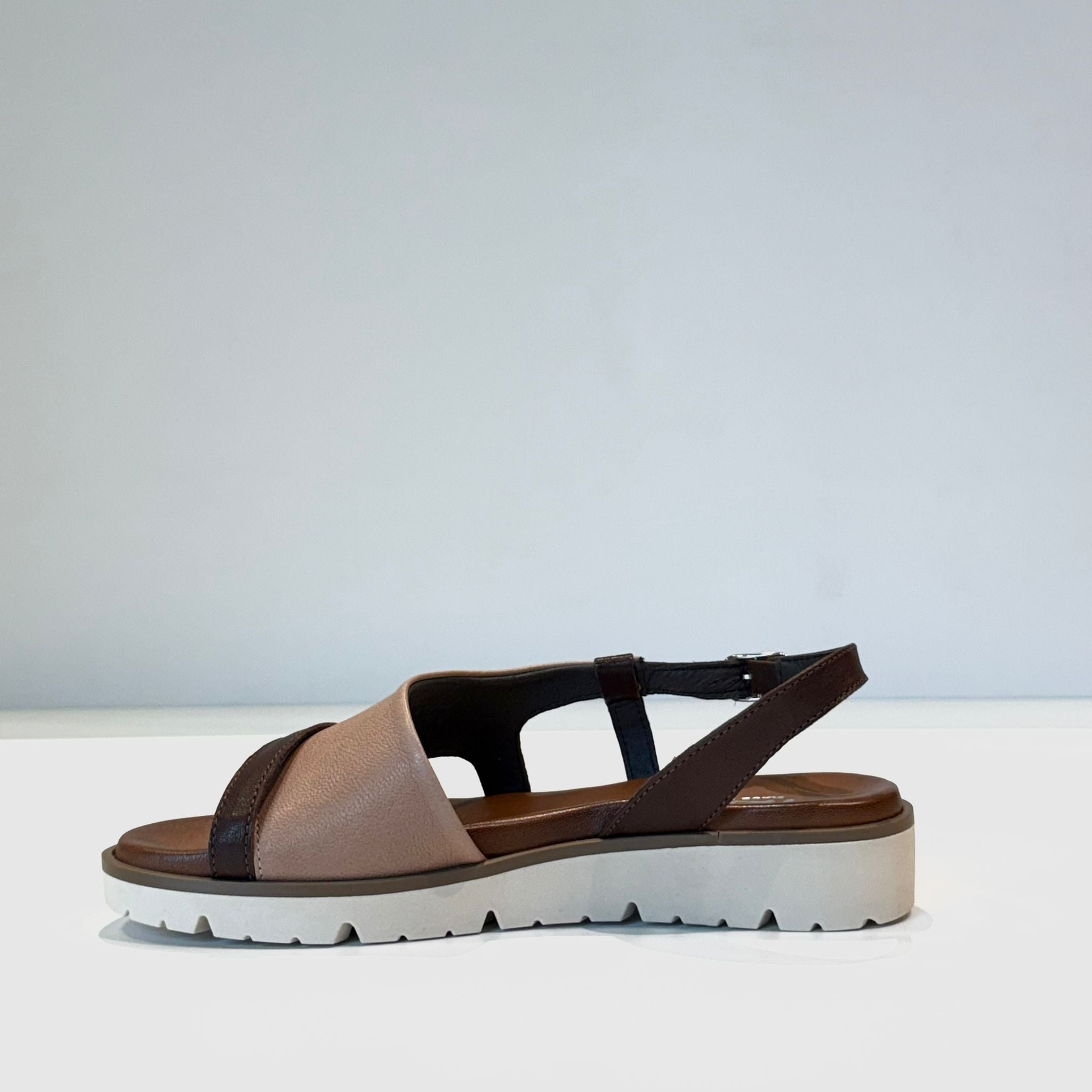 S5-1854 Sandalo Zeppa Koala Testa di Moro