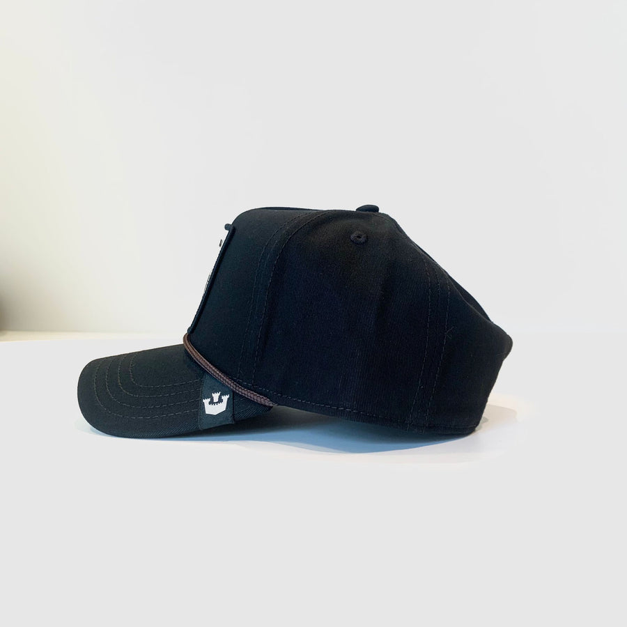 Cappello Canvas The Alpha Dog Black