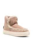 W-Eskimo Sneaker Glitter Logo Camel