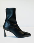 W4-2387 Stivaletto in Pelle Nero