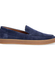 S-U1970 Mocassino Suede Blue Man