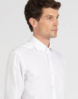 W6-GI0VUR Camicia Comfort Giro Inglese Bianco Man