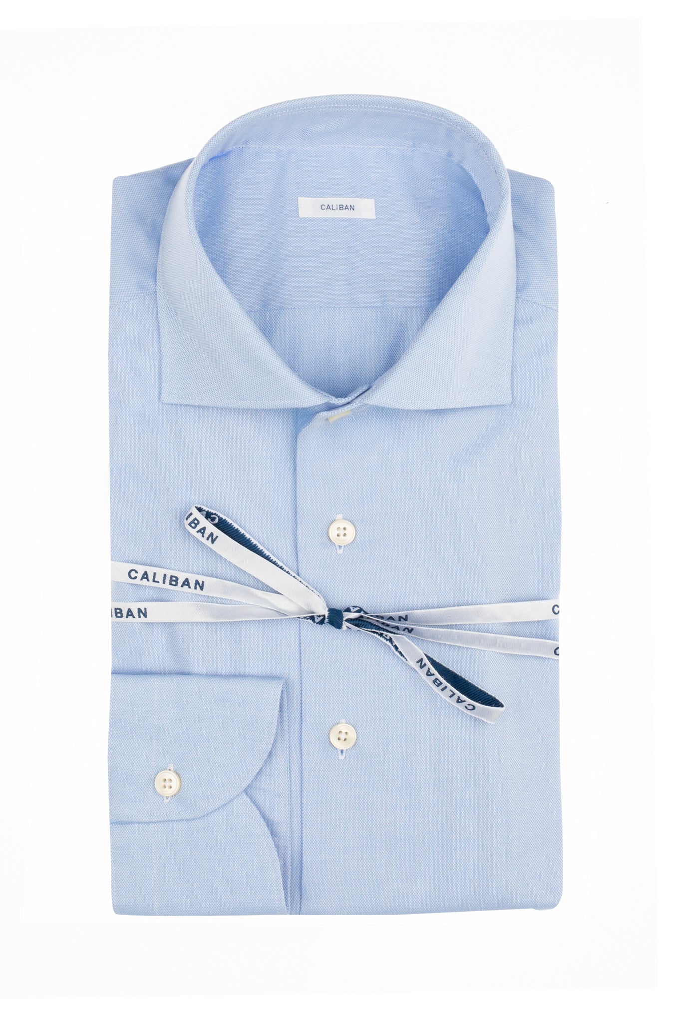 W6-GI0VUR Camicia Comfort Giro Inglese Azzurro Man