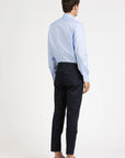 W6-GI0VUR Camicia Comfort Giro Inglese Azzurro Man