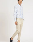 S5-UVACIR Camicia Regular Azzurro Man