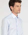 S5-UVACIR Camicia Regular Azzurro Man