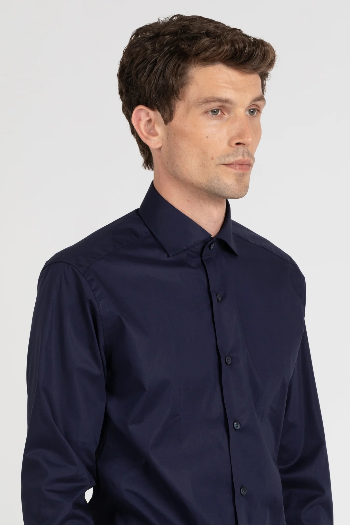 S5-UVACIR Camicia Regular Blu Man