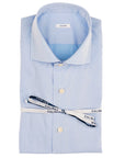 W4-TW0CIR Camicia Regular Twill Azzurro Man